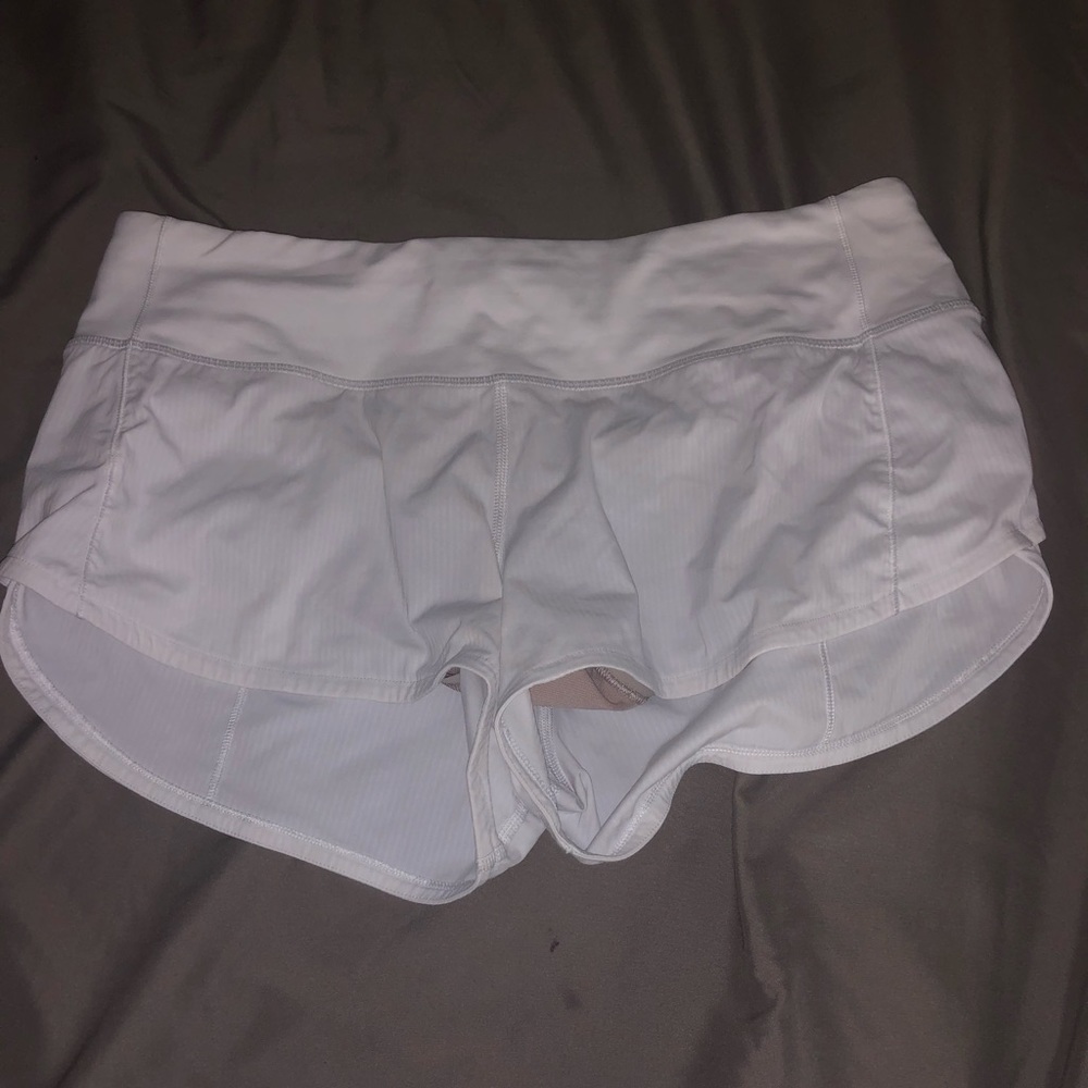 LULULEMON WHITE SPEED UP